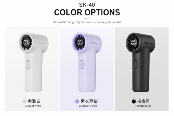 SK40 MINI FANS COLOR INFO SK40-MINI-FANS