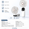 SP-5 Portable fans SP-5 Portable Mini Fan – 5-Speed Handheld & Foldable Desk Fan