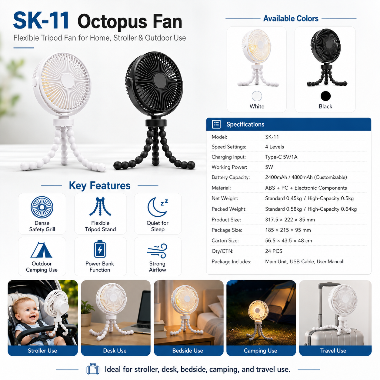 SK-11-DESK-FANS