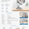 SK-6 DESK FANS INFO SK-6-DESK-FANS